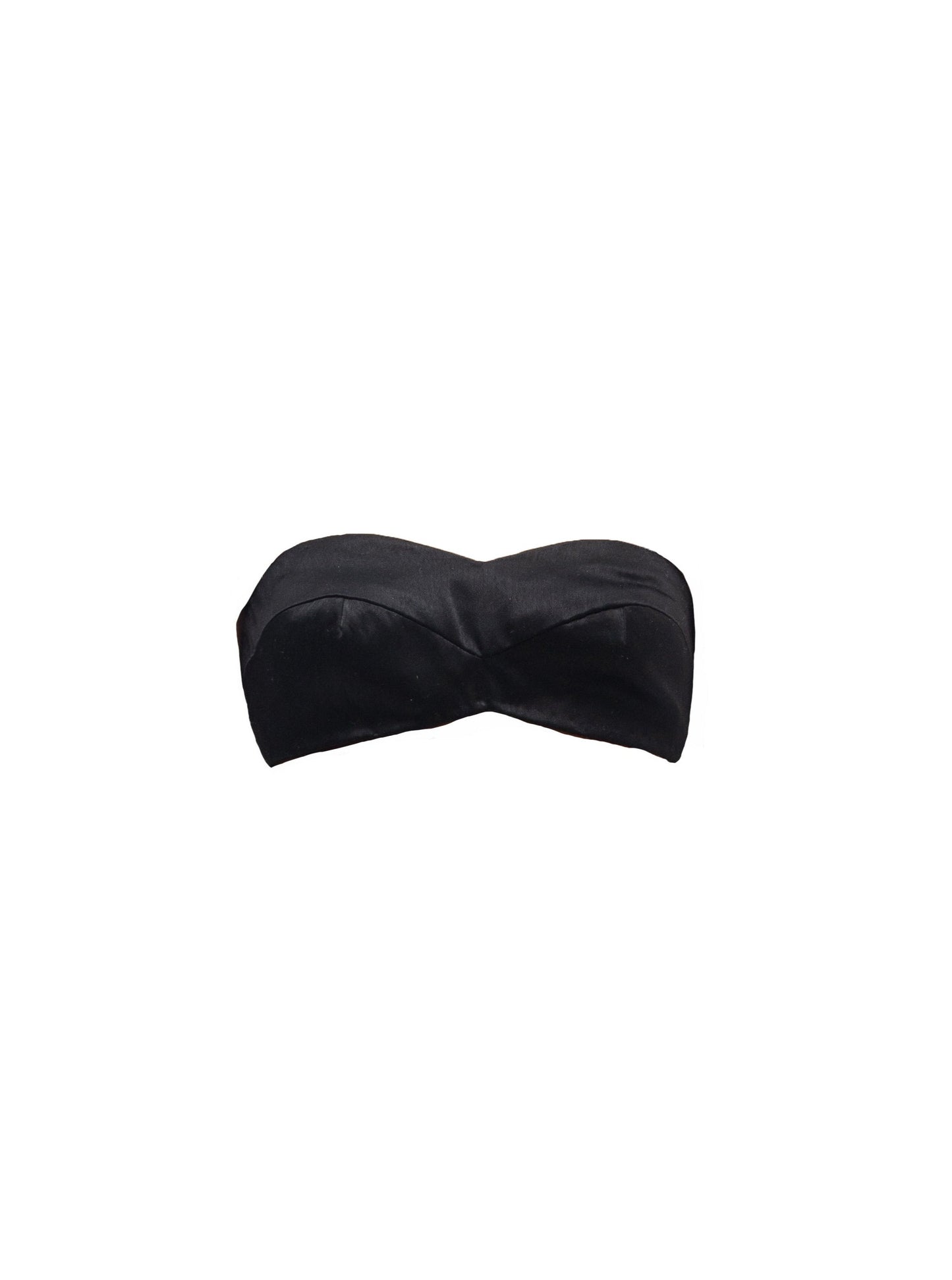Crop Silk Bustier